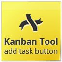 KanbanTool, OffiDocs Chromium'da Chrome web mağazası uzantısı için görev düğmesi ekranı ekle