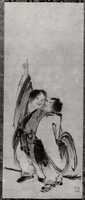 Free download Kanzan and Jittoku (Hermit Monks) free photo or picture to be edited with GIMP online image editor