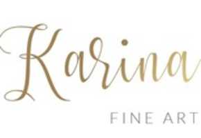 Free download Karina Martinez Photography Logo SQUARE free photo or picture to be edited with GIMP online image editor