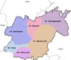 Free download katni_district_madhya_pradesh_election_2018_map free photo or picture to be edited with GIMP online image editor