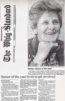 Free download Kay Paget Senior Of The Year Whig Article free photo or picture to be edited with GIMP online image editor