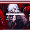 Ken Kaneki  screen for extension Chrome web store in OffiDocs Chromium