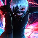 Ken Kaneki Tek Göz Ghoul | OffiDocs Chromium'da Chrome web mağazası uzantısı için Anime Tokyo Ghoul ekranı