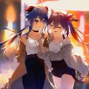 Keqing X Ganyu Genshin Impact Live Wallpaper  screen for extension Chrome web store in OffiDocs Chromium