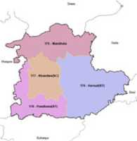 Free download khandwa_district_madhya_pradesh_election_2018_map free photo or picture to be edited with GIMP online image editor