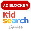 KidSearch.Games Ad Blocker  screen for extension Chrome web store in OffiDocs Chromium