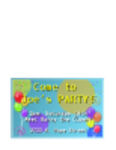 Descarga gratis la plantilla Kids Party invite DOC, XLS o PPT gratis para editar con LibreOffice en línea o OpenOffice Desktop en línea