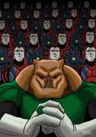 Free download Kilowog y los Manhunters free photo or picture to be edited with GIMP online image editor