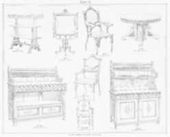 Free download Kimballs Book of Designs: Furniture and Drapery. free photo or picture to be edited with GIMP online image editor