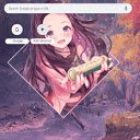 Kimetsu no Yaiba Nezuko  screen for extension Chrome web store in OffiDocs Chromium