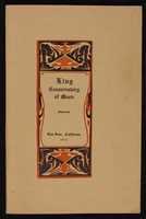 Free download King Conservatory of Music catalog, 1912 free photo or picture to be edited with GIMP online image editor