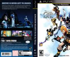 Free download Kingdom Hearts: Birth by Sleep [ULUS-10505] PSP Box Art free photo or picture to be edited with GIMP online image editor