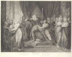 Free download King Lear Casting Out His Daughter Cordelia (Shakespeares King Lear, Act I, Scene I) free photo or picture to be edited with GIMP online image editor