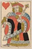 Free download King of Hearts, from a Set of Piquet Cards free photo or picture to be edited with GIMP online image editor
