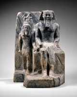 Free download King Sahure and a Nome God free photo or picture to be edited with GIMP online image editor
