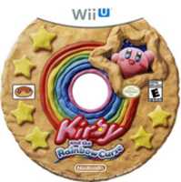 Free download Kirby and the Rainbow Curse Wii U Box Art free photo or picture to be edited with GIMP online image editor