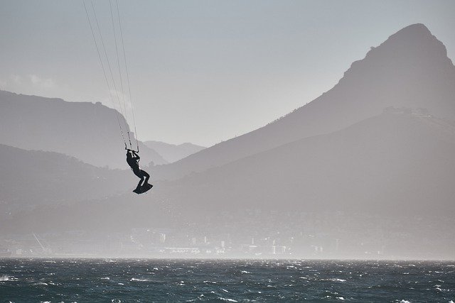 Free download kitesurfing travel sea free picture to be edited with GIMP free online image editor
