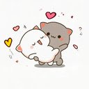 Kitty Kawaii Couple Live Wallpaper  screen for extension Chrome web store in OffiDocs Chromium