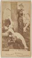 Free download Klug and Branche, from the Actors and Actresses series (N45, Type 1) for Virginia Brights Cigarettes free photo or picture to be edited with GIMP online image editor