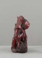 Free download Kneeling Figure of Boy with Basket free photo or picture to be edited with GIMP online image editor