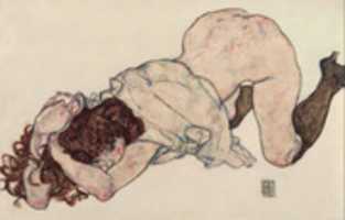Free download Kneeling Girl, Resting on Both Elbows free photo or picture to be edited with GIMP online image editor