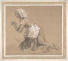 Free download Kneeling Milkmaid free photo or picture to be edited with GIMP online image editor