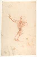 Free download Kneeling Woman (lower register); verso:  Kneeling Woman (lower register); (studies for wall paintings in the Chapel of Saint Remi, Sainte-Clotilde, Paris, 1858) free photo or picture to be edited with GIMP online image editor