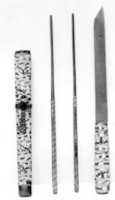 Free download Knife with Holder and Two Chopsticks free photo or picture to be edited with GIMP online image editor