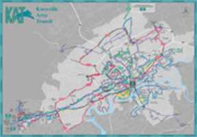 Free download Knoxville Katbus map of 2003 (complete) free photo or picture to be edited with GIMP online image editor