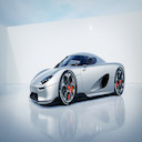 Koenigsegg Theme  screen for extension Chrome web store in OffiDocs Chromium