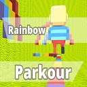 Skrin KOGAMA Rainbow Parkour untuk sambungan kedai web Chrome dalam OffiDocs Chromium