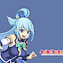 Konosuba Aqua  screen for extension Chrome web store in OffiDocs Chromium