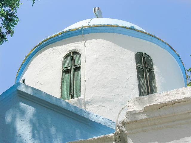 Descărcare gratuită poza gratuită a bisericii kos Greek Island pentru a fi editată cu editorul de imagini online gratuit GIMP