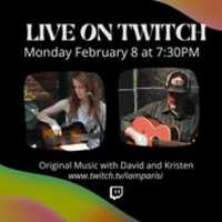 Free download Kristen Parisi and David Reuter Live on TWITCH free photo or picture to be edited with GIMP online image editor