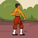 Kung Fu Street Fight Game  screen for extension Chrome web store in OffiDocs Chromium