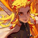 Kyojuro Rengoku Kimetsu no Yaiba Anime Theme  screen for extension Chrome web store in OffiDocs Chromium