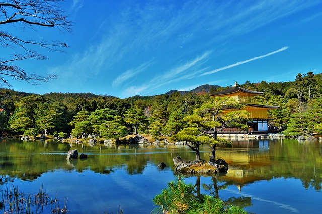 Free download kyoto golden temple kinkaku ji free picture to be edited with GIMP free online image editor