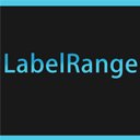 Pantalla LabelRange para extensión Chrome web store en OffiDocs Chromium