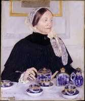 Free download Lady at the Tea Table free photo or picture to be edited with GIMP online image editor