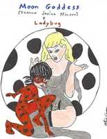 Free download Ladybug crossover with Moon Goddess free photo or picture to be edited with GIMP online image editor
