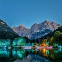 lake and night  screen for extension Chrome web store in OffiDocs Chromium