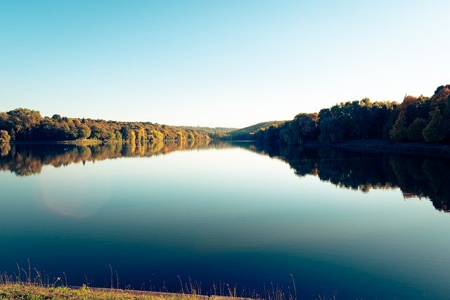 Free download lake nature fall autumn landscape free picture to be edited with GIMP free online image editor