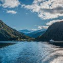 lakes and mountains  screen for extension Chrome web store in OffiDocs Chromium