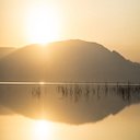 Lake Sunset Light-scherm voor extensie Chrome-webwinkel in OffiDocs Chromium