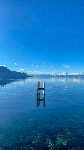 Скачать бесплатно озеро вода небесно-голубое бесплатное изображение для редактирования с помощью бесплатного онлайн-редактора изображений GIMP