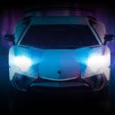 Lamborghini Aventador Neon Live Wallpaper  screen for extension Chrome web store in OffiDocs Chromium