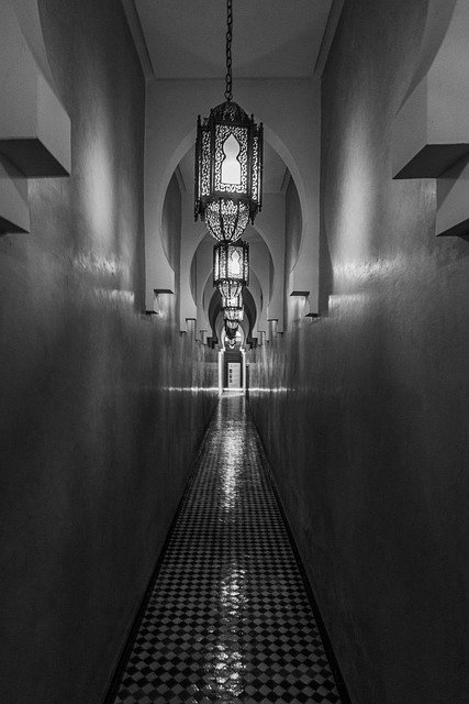 Free download lamp corridor lantern morocco free picture to be edited with GIMP free online image editor