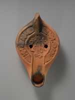 Free download Lamp with Christ Trampling the Beasts free photo or picture to be edited with GIMP online image editor
