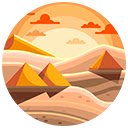 landscape desert  screen for extension Chrome web store in OffiDocs Chromium