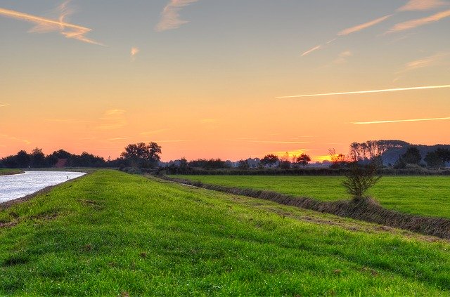 Gratis download landschap ems jade kanaal dykhausen gratis foto om te bewerken met GIMP gratis online afbeeldingseditor